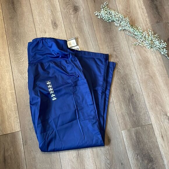 NWT! WonderWink Women's Wonderwork Maternity Pant 2XL Navy - Picture 5 of 10